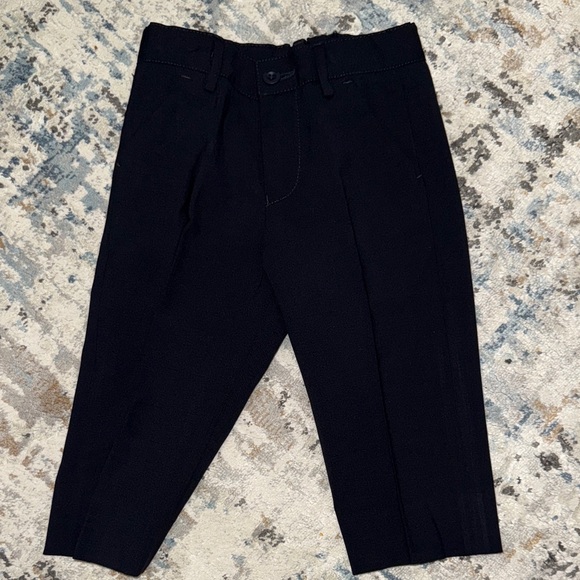 Armani Junior Classic Black Trousers - Picture 2 of 4